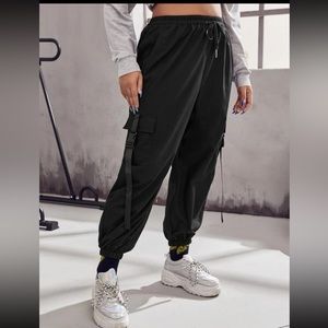 Drawstring Cargo Pants